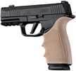 Hogue HandAll Beavertail Handgun Grip Sleeve For Sig Sauer P365 XMacro FDE