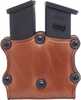 Hunter Leather Double Magazine Pouch Open Top - Single Stack