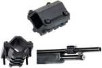 Leapers UTG Paintball Rail Barrel Mount Universal Shotgun - 3 Slot - Single-Rail