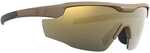 Leupold Sentinel Sunglasses Matte Tan Bronze Mirror