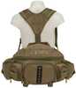 Bog-Pod 1159190 Ultimatum Hunting Fanny Pack Made Of Tear Resistant Nylon With OD Green Finish, YKK Zippers, 1000 Cu.In 