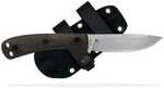 Shield Arms Ascent Fixed Knife 3-3/5" Drop Point Blade Black