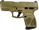 Taurus G3C Handgun 9mm Luger 12 Rd Magaiznes 3.2" Barrel FDE Slide/FDE Grip