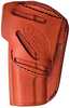 Tagua 4 In 1 Inside The Pants Holster Without Thumb Break S&W M&P Shield 9mm Brown Right Hand