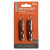 Survive Outdoors Longer Rescue Metal Whistle 2 Pack
