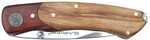 Sarge Knives Ranger - Two Tone Wooden Liner Locking Knife