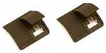 Weaver Short Locking Rail Panel - 1.6" 2 Pk Dark Earth