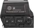 Link to Sig Sauer Electro-Optics SOR8T101 Romeo8T AMR Matte Black 1X40mm Quad Ballistic Circle Dot 2.0 Reticle, Rifle