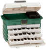 PLANO 4 DRAWER TACKLE BOX GRN/SLVR