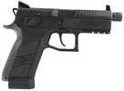 CZ-USA P0-7 SR Semi-Auto Pistol 9mm Luger 4.36" Barrel (1)-17Rd Mag Fixed Luminescent Sights BLACK Finish