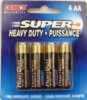 Dorcy Mastercell Batteries AA Heavy-Duty 4/Pack 1515