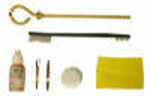 Dewey Rods Handgun Cleaning Kit .38/.357 Caliber - 6" military loop style brass 8/32 female threads All 6LBK38