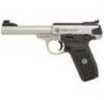 Smith And Wesson Sw22 Victory Target Pistol 22 Long Rifle 5.5" Bull Barrel Stainless Steel 10 Round