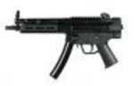 MP5 Semi Auto PTR 9CT Pistol 9mm 8.86" Threaded Barrel 30 Rounds Black Clone with Two Mags