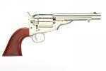 Uberti Open Top Early Model Revolver 38 Special Navy Grip 5.5" Round Barrel Nickel Plated