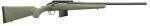 Ruger American Rifle Predator 6.5 Grendel 22'' Barrel 10 Rounds Matte Black Finish Moss Green Synthetic Stock