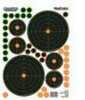 Champion Traps and Targets Peel Stick 50 Yards Sight In Bullseye Variety Package of