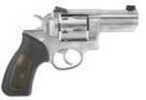 Ruger Revolver GP100 Wiley Clapp 10mm 3" Barrel 6rd Fiber Optic Front Sight Matte Stainless Finish Rubber Grip with Hardwood Insert