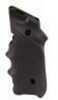 Hogue Ruger MKIV Rubber Grip with Finger Grooves and Right Hand Thumb Rest, Black