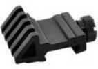 NCSTAR 45 Degree Offset Rail Mount Black Picatinny MPR45