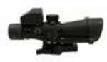 NCSTAR 3-9X42 Scope with Micro Dot Magnification 42mm Objective Lens Black MOA Red Fits Weaver/ Picatinny Rai