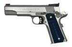 Colt 1911 Gold Cup Lite Semi Auto Pistol .45 ACP 5" National Match Barrel 8 Rounds Fiber G10 Grips Brushed Stainless Steel