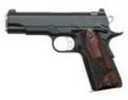Dan Wesson 1911 Vigil Commander 9mm Luger Semi Auto Pistol 4.25" Barrel 9 Rounds Wood Grips Forged Aluminum Frame Matte Black