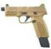 FNH 509 Tactical Pistol 9mm 4.5" Threaded Barrel FDE 24 Round