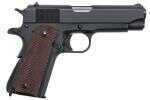 Auto Ordnance 1911 Commader Pistol 45 ACP Single 4.25" Barrel 7+1 Brown Polymer Grip Black Carbon Steel Slide