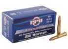 22 Hornet 50 Rounds Ammunition Prvi Partizan 45 Grain Soft Point