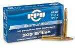 303 British 20 Rounds Ammunition Prvi Partizan 180 Grain Soft Point