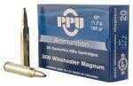 300 Winchester Magnum 20 Rounds Ammunition Prvi Partizan 180 Grain Soft Point