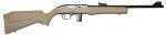 Rossi RS22 Semi-Automatic Rifle 22 Long 18" Barrel 10 Round Capacity Synthetic Flat Dark Earth Stock