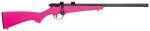 Savage Rascal FV-SR Bolt Action Rifle 22 Long 16.125" Barrel Single Shot Synthetic Pink Stock Blued