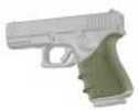 Hogue HandAll Beavertail Grip Sleeve for Glock 19 Gen 3-4, Olive Drab Green