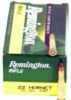 22 Hornet 50 Rounds Ammunition Remington 45 Grain Soft Point