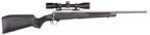 Savage 10/110 Apex Storm XP Bolt Action Rifle 204 Ruger 20" Stainless Steel Barrel 4 Round Capacity Black Synthetic Stock with Scope