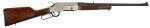 Henry Long Ranger Deluxe Lever Action Rifle 5.56 NATO 20" Barrel Checkered Straight Grip Stock Nickel Plated With 24K Gold Inlay 5 Round Capacity