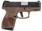 Taurus G2S Semi-auto Pistol 9mm Black / Brown 3.25" Barrel 7+1 Rounds