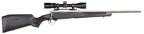 Savage 10/110 Apex Storm XP Bolt Action Rifle With Vortex Crossfire II Scope 300 WSM 24" Stainless Steel Barrel 2 Round Synthetic Black Stock