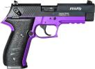German Sport Firefly Semi-Automatic Pistol .22 Long Rifle 4" Barrel 10 Round Black/Purple Finish