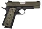 Taurus 1911 Commander Pistol 45 ACP 4.2" Barrel 8 Round Cerakote Mil-Spec Green Finish Novak Sights