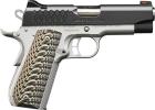 Kimber 9mm Aegis Elite Pro 4" Barrel 9+1 Capacity Fiber Optic Sights Matte Black Slide/Satin Silver Frame G Grips