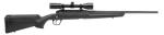Savage Arms Axis XP Compact Bolt Action Rifle 223 Remington 20" Barrel 4 Round Black Synthetic Finish with 3-9x40mm Weaver Kaspa Scope