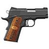 KIMBER 45ACP ULTRA RAPTOR II 3" Barrel 7+1 Capacity Tritium Night Sights Zebrawood Grips Matte Black Finish