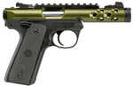 Ruger Mark IV 22/45 Lite Pistol 22 Long Rifle 4.4" Barrel Green