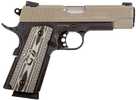 Taurus 1911 Commander Pistol 45 ACP 4.2" Barrel 8 Round Cerakote Sand Finish VZ Operator II Grip Novak Sights