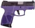 Taurus G2C Semi Automatic Pistol 9mm Luger 3.25" Barrel 12 Round Capacity Dark Purple Polymer Grip