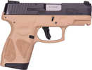 Taurus G2S Semi-Automatic Pistol 9mm 3.25" Barrel 7 Round Flat Dark Earth Polymer Finish