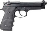 Beretta 92 FS Brigadier 9mm Luger Single/Double Action 4.9" Barrel 10 Round Capacity Black Hogue Wraparound Rubber Grip Aluminum Alloy Frame